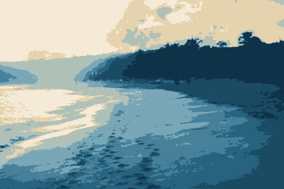 Playa Esmeralda: Early mornig on the beach - panoramio