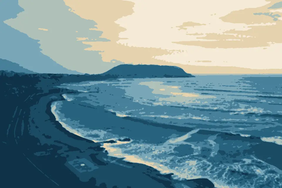 Playa Estrella: Pacific shore in Lima - panoramio