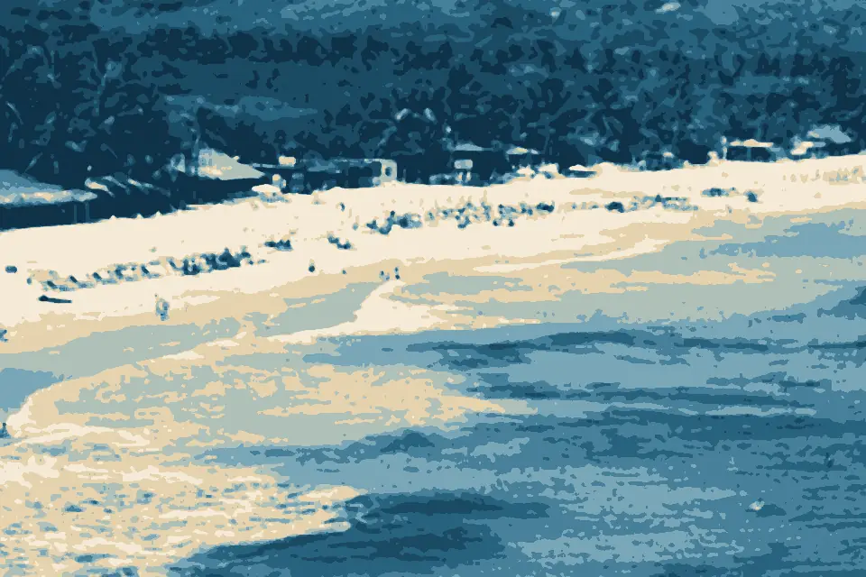 playa parquito: Playa parguito 2