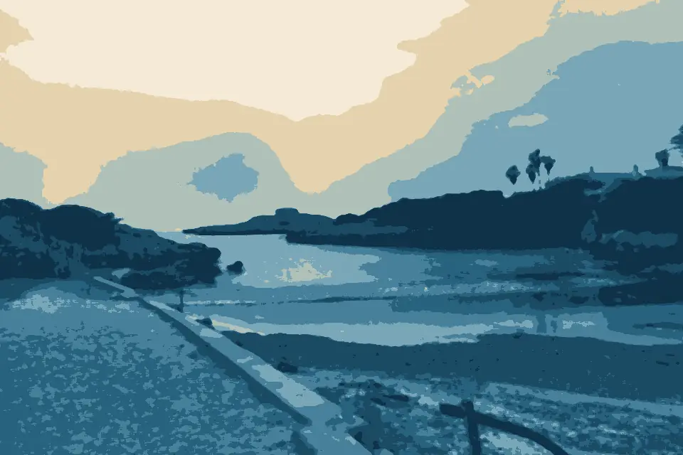 Playa Santandría: Sa Caleta d'en Gorries
