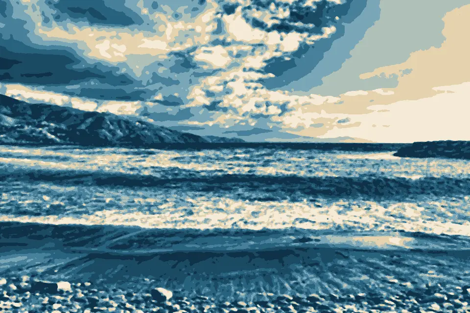 Playa Tropical: The Winter Beach -- La Playa de Invierno
