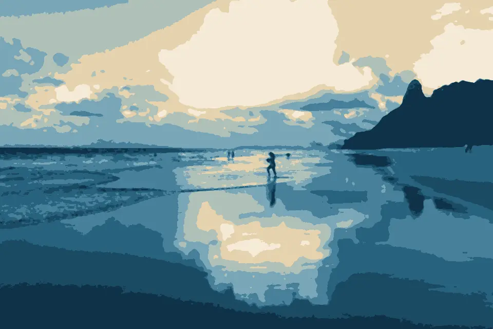 Praia da Quixaba: Nuvens na Praia da Cacimba