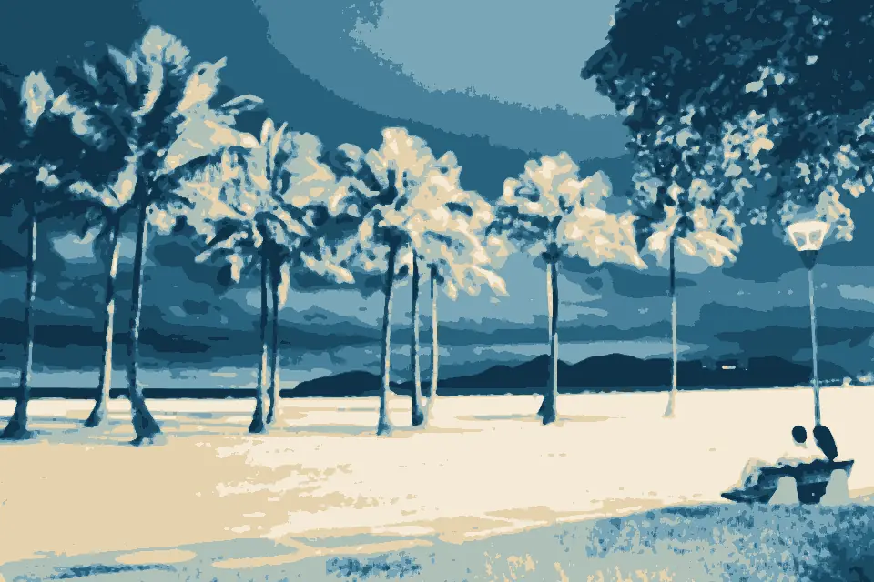 Praia do Gonzaga: Santos, SP - Praia do Gonzaga
