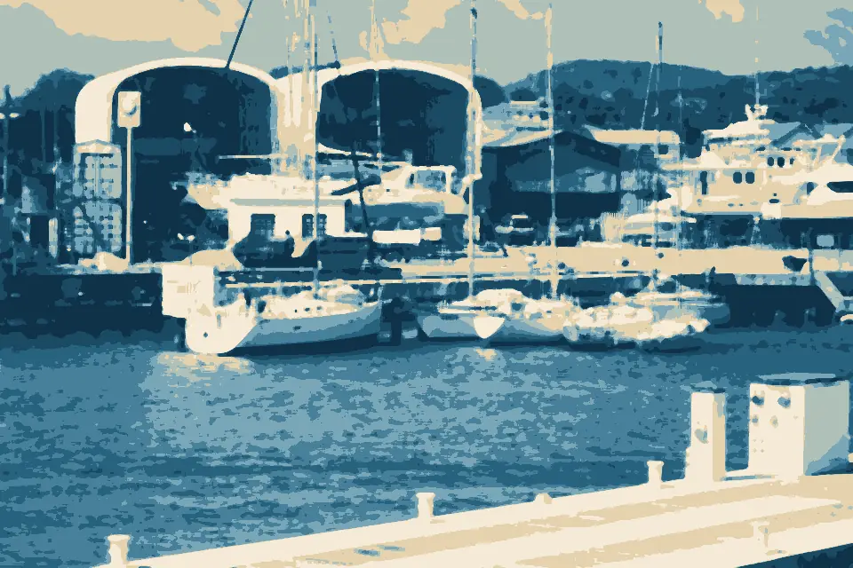 Réduit Beach: Rodney Bay Boat Yard (39071759810)