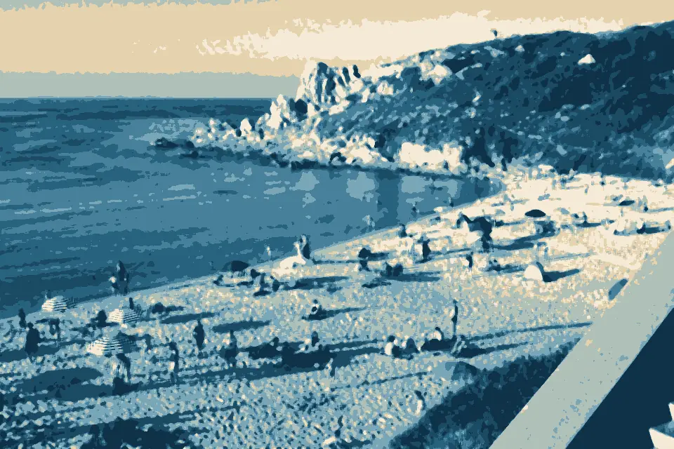 Rena Bianca: Rena Bianca Beach, Santa Teresa Gallura