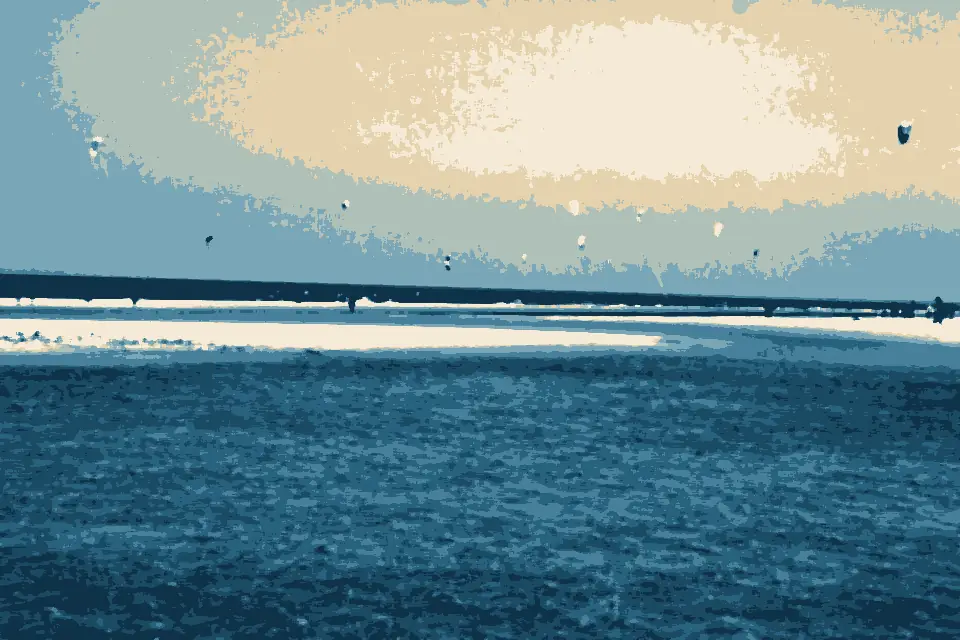 Rochelsand: Spaziergang am Strand