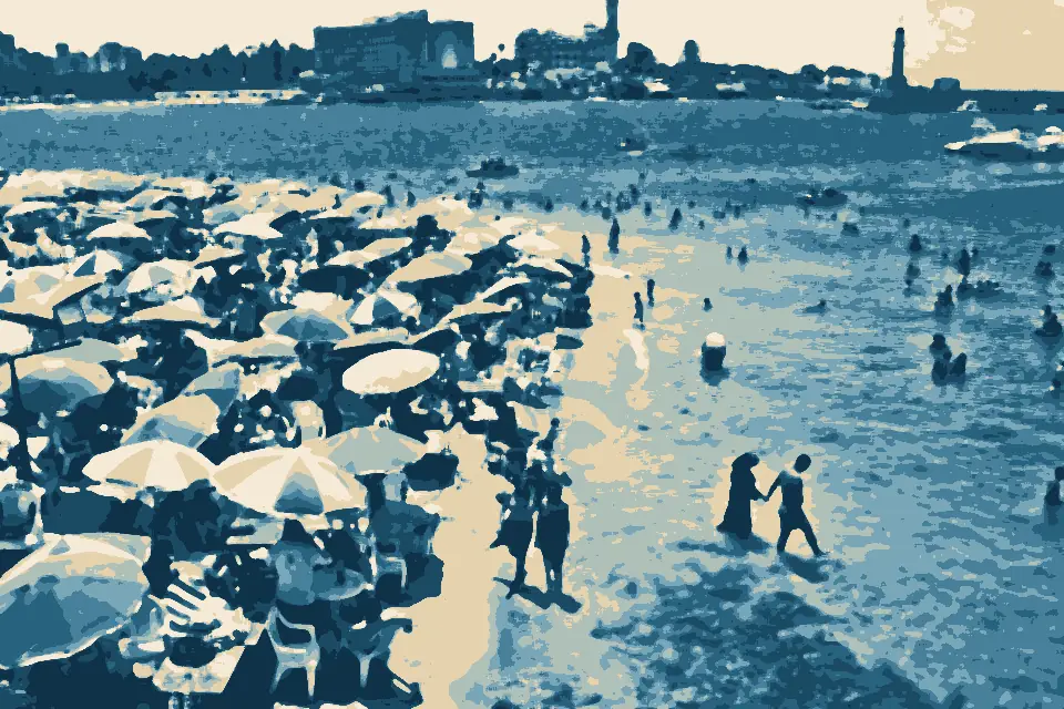 Shāţi’ al Ma‘mūrah: Playa de Alejandria-(2)