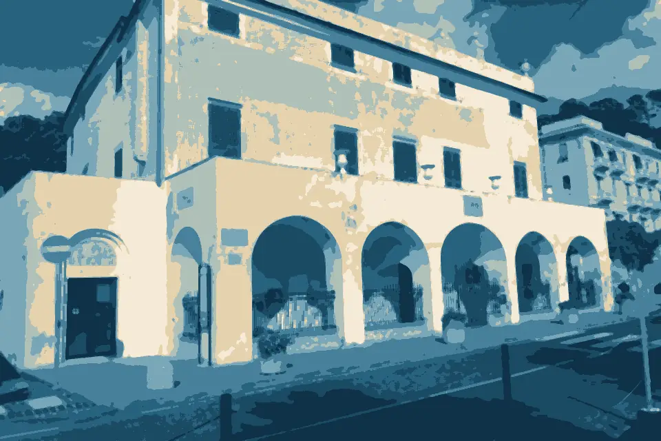 Spiaggia della Marinella di San Terenzo: Villa magni 1
