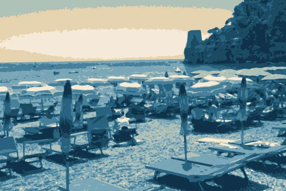 Spiaggia Fornillo: Positano - panoramio (14)