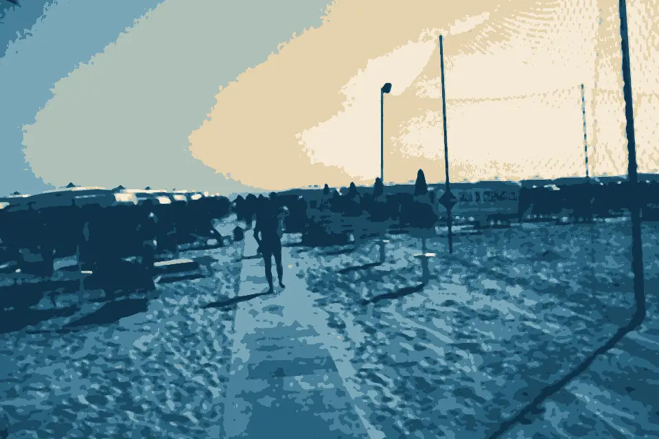 Spiaggia Pinarella: Funala