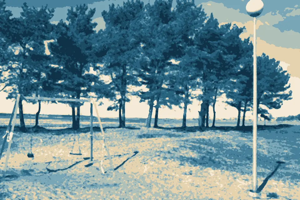 Stroomi rand: Closed swings in Pelguranna