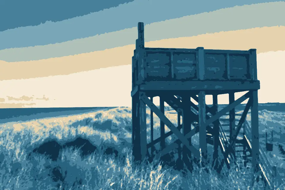 The Ayre: Ayres viewing tower, Isle of Man 01