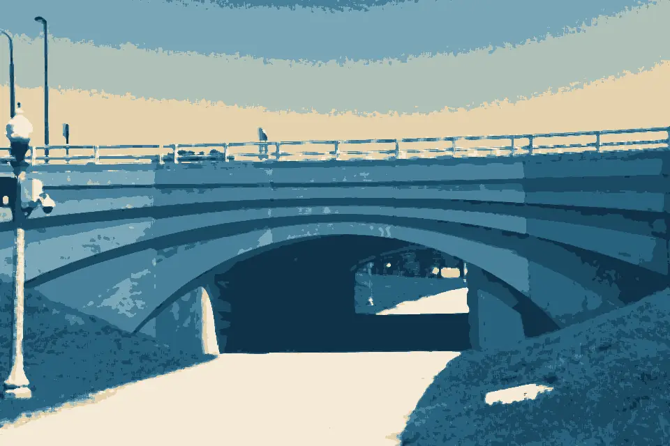 Thirty-first Street Beach: Lakefront Trail at 31st St (July 2021)