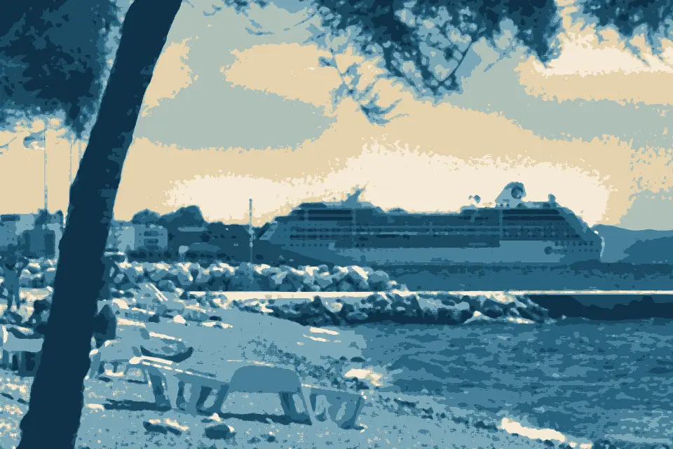 Uvala Dršanica Druga: Prom ( ferry ) - panoramio