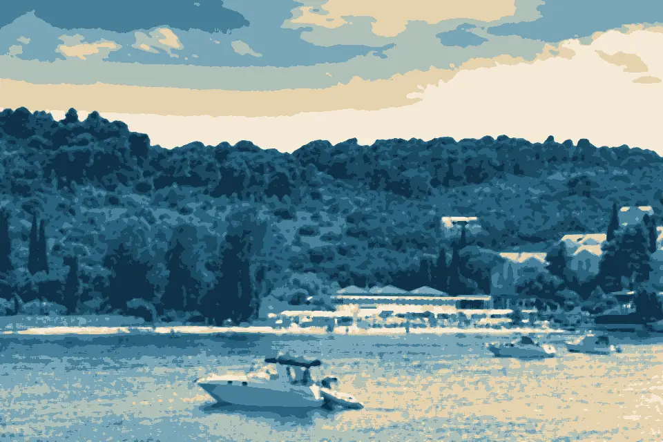 Uvala Orsan: Donje Celo Beach on Kolocep island, Croatia (48738685363)