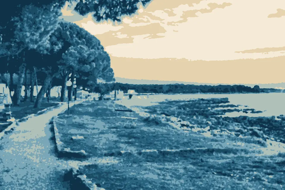 Uvala Sveti Martin: Coast - panoramio - Fr0nt