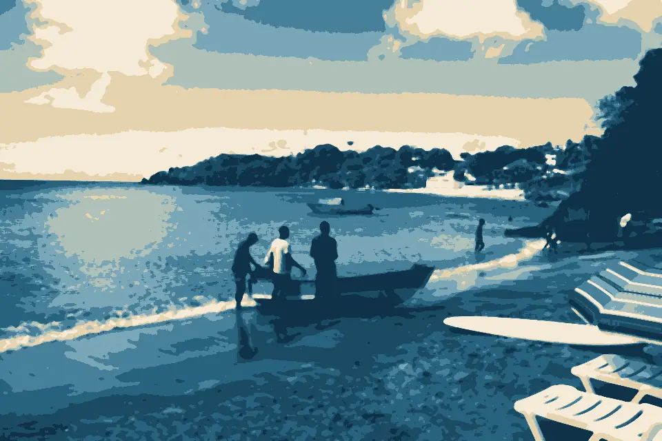 Villa Beach: St Vincent-Indian Bay 2086
