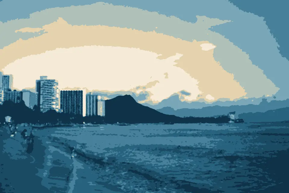 Waikīkī Beach: Waikiki in the afternoon (4504310973)