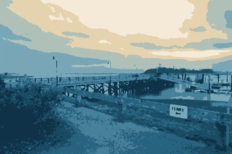 Winthrop Beach: Winthrop Landing pier July 2025 1